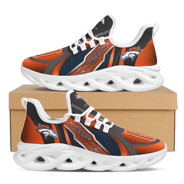 Men's Denver Broncos Flex Control Sneakers 005 Men's Denver Broncos Flex Control Sneakers 005